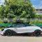 Mansori Style Body Kit With Front Rear Bumper Side Skirts Fender Spoiler Wing For Mclaren 720S