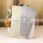 2016 Best Quality Hindu Style Embossing Silver Wedding Card