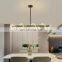 Nordic LED Pendant Light Indoor Suspended Ceiling Lights Fixtures Decor Flower Chandelier For Dining Room Living Room