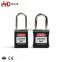 China Brand Quality High Security Nylon Safety Padlock Candados Baratos