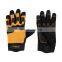 Synthetic leather sewing mechanic glove touch screen anti slip durable work driving mechanical gloves