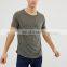 Slim fit Cotton Spandex fabric T-shirt for men, gym t-shirts wholesale