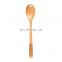 Factory direct supply Japanese creative triangle handle wooden spoon and fork set dessert and wooden tableware