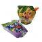 Juice packaging shaped pack 125ml custom liquid stand up spout pouches plastic food grade aluminum foil doypack