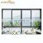 JYD Vertical Double Glass Slide Window Reasonable Tempered Glass Sliding Window for office security