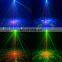 RGB Mini DJ Disco Laser Light Projector USB Rechargeable LED UV Sound Strobe Stage Effect Wedding Xmas Holiday Party Lamp