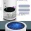 Mini household portable air cleaner with usb cable charging smart Home office Desktop HEPA Filter UVC Car Air Purifier