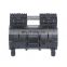 Bison China 110v 750w 1 Hp 8bar 2 Cylinder Aluminum Mini Oiless Piston Air Pump Compressor Head Parts
