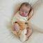 17-inch Levi reborn simulation baby doll soft enamel doll can be used for baby early education