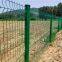 Peach Type Fence Post for V fold curved Wire Fence Panel/peach shaped post used with welded wire mesh fencing