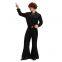 ecowalson Men 70s Retro Hippie Disco Hippie Costume Halloween Party Carnival Hippies Cosplay Fancy Dress