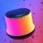 Оптовая электронная портативная колонка с прозрачным корпусом, RGB-игровой музыкальный плеер, коробка, Bluetooth-беспроводная мини-стереоколонка