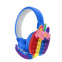 Unicorn Girls Gift Kid Headset Wireless Super Bass Stereo Shape BulutoothS Earphone  Headphones For Phone Computer