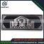 zinc alloy metal thin word projected nameplate trademark label sticker for logo display