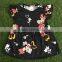 yiwu Fancy newest flutter sleeve summer kids clothes baby girl mouse head patterns party dress Children frocks designs
