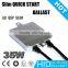 2016 9-16V auto hid headlights 12v 35W electronic self QSP ballast for uv lamp xenon hid QUICK START ballast