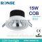 Ronse 15W aluminum led cob ceiling light easy installing(RS-2049)