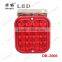 Universal rear fog light,red fog light 24v led combination fog light lamp for truck