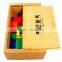 Promotional Wooden Puzzle Toys Educational Block Sets Puzzle Blocks Box