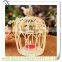 Classical White Wrought Iron Birdcage Candlestick Round Household Arts and Crafts Candle Holder                        
                                                Quality Choice