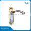Double Sided Aluminium Door Handle Lock Set/ Interior Door Lever Panel Handles
