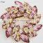 2015 fashion high quanlity crystal chinese redbud flower for elegant lady brooch