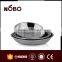 soup plate&round plate,stainless steel indian snacks serving tray