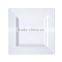 6'' Plastic Clear Seashell Plate