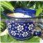 Factory blue and white plum flower painting big tree ceramic pots for garden decor                        
                                                Quality Choice