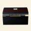 High-end Blackwood wooden humidor with a tray inside