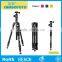 Aluminum camera tripod stand with fluid head