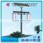 stylish design energy saving solar light garden with 2 lights