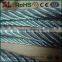 OEM/ODM 6x36+IWRC electro-galvanized steel wire rope