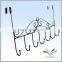Sturdy sliver hot sales high quality single pole clothes rack