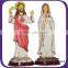 Christian polyresin jesus statue with maria