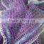 purple color pp drawstring mesh bag for potato