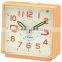 Plastic alarm clock, lovely wake up desktop clock, children's alarm clock and nightlight