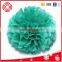 5" Tissue Paper Flower Ball, Christmas Day and Home Decoration