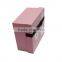 Custom order lovely pink paper cosmetic box set with insert