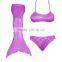 Girls selling mermaid tail for swimming without Monofin