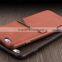 New Design Premium Business Style Leather Back Cover With Card Slot For iPhone 6
