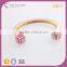 G69887I01 STYLE PLUS Top Retailer Hot Sale Women's Jewelry Pretty Bracelet Series jewelry gold rose bangle