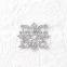 Fashion new design custom laser cut flower glitter iron on patch