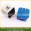 Universal usb wall charger US folding plug dual 2 USB home charger with IC smart chip