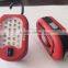 24+3 LED flexible Work Light with Magnet and hook for promotion