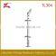 stainless steel glass balcony railing metal fence posts