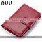 New promotion leather woman card holder ladies purse