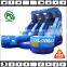 best quality party double splash inflatable dry slide, outdoor commercial inflatable dry slide for sale