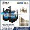 200 meters depth crawler drilling equipment working with air compressor