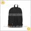 New recycle men black lightweight travel waterproof nylon backpack